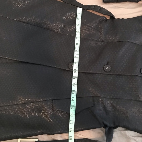 Byblos| Navy Women’s Trench Coat ~ size 8 - Picture 9 of 15